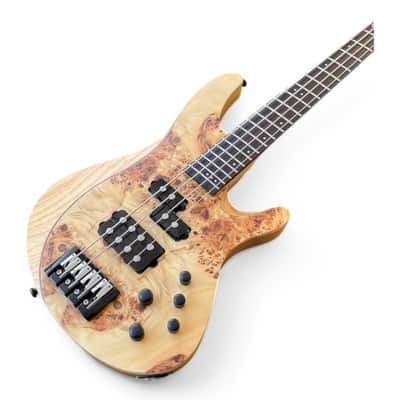 Schecter Reaper-4 Bass Guitar - Natural Satin image 3