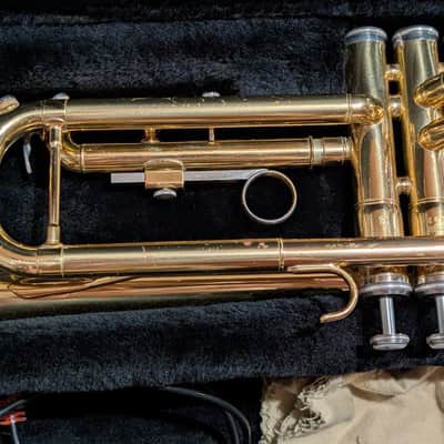 Yamaha YTR200AD Advantage Student Trumpet - Pro Serviced w/Case, New Valve Oil & Extras image 6