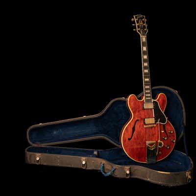 Gibson ES-355 TDC Stereo Sideways Vibrola Cherry 1962 image 15