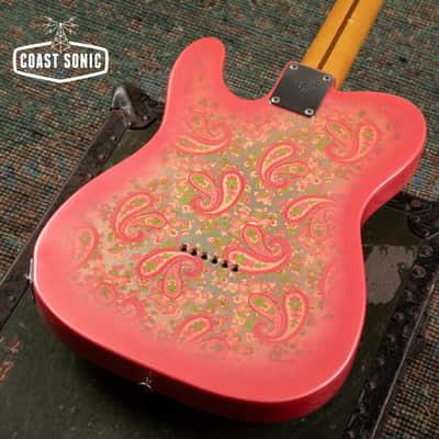 1985 Fender '69 Vintage Reissue Telecaster TL69-75 Pink Paisley made in Japan MIJ image 10