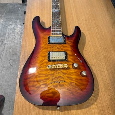 Schecter C-1 Classic 2005 - 2009 - 3-Tone Sunburst image 2