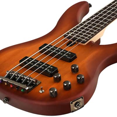Yamaha TRBX505-BRB 5 String Bass Guitar - Brick Burst imagen 4
