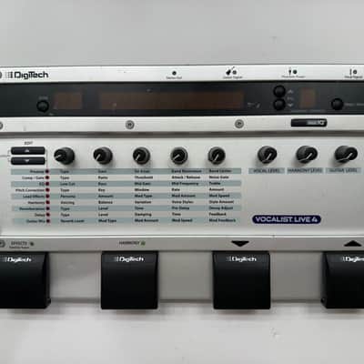 Digitech Vocalist Live 4 Harmony Multi Vocal Effect Processor Pedal + PSU image 1
