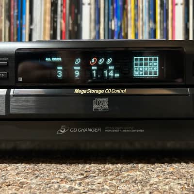 Sony CDP-CE525 Compact Disc Player 5-Disc CD Carousel Changer No Remote TESTED ✅ image 19
