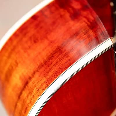 Eastman E10OOSS/V Slope Shoulder Acoustic Guitar - Antique Varnish with Hardshell Case image 13