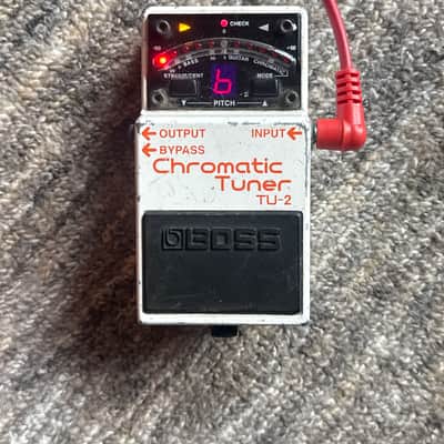 Boss TU-2 Chromatic Tuner (Dark Gray Label) 1998 - 2009 - White image 1