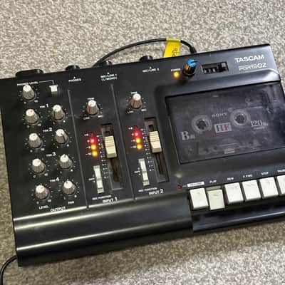 TASCAM Porta 02 Ministudio 4-Track Cassette Recorder 2000s - black [ custom pitch modded] image 2