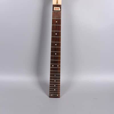 Maple Guitar Neck 24 fret Rosewood Fretboard DIY Electric Guitar Neck Replacement (24.75 inch scale) image 1