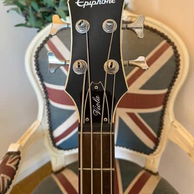Epiphone Viola Bass with Rosewood Fretboard 1995 - 2020 - Vintage Sunburst image 3