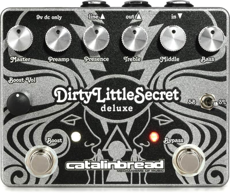 Catalinbread Dirty Little Secret Deluxe Foundation Overdrive Pedal (DLSDlxd1) image 1