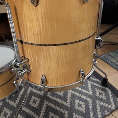 Tama Star Maple 22 inch 4 Piece Shell Pack in Curly Gloss Maple (RCGM). 2022. image 12