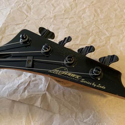 Lado Hawk series P-J bass 80s 90s - Black Good Condition with GigBag image 12