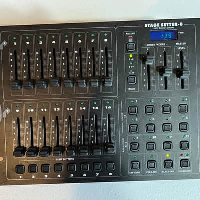 Elation Stage Setter 8 Channel Dimmer - Stage Lighting DMX Controller Rack Used image 3