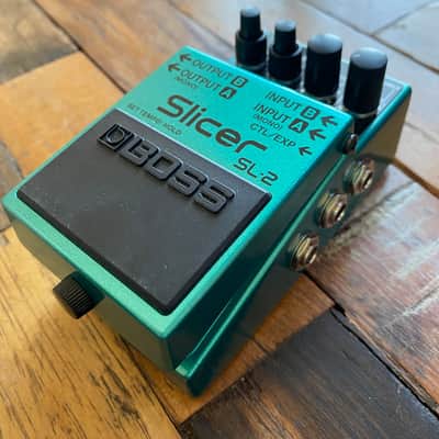 Boss SL-2 Slicer — Teal, As New, Original Box image 3