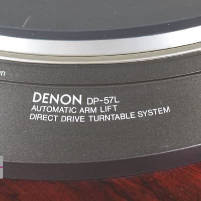 DENON DP-57L Direct Drive Turntable in Good Condition image 23
