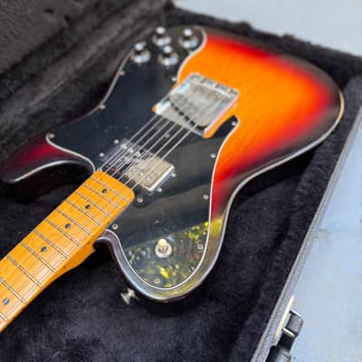 2011 Fender American Vintage '72 Telecaster Custom Maple Fingerboard 3-Tone Sunburst image 5