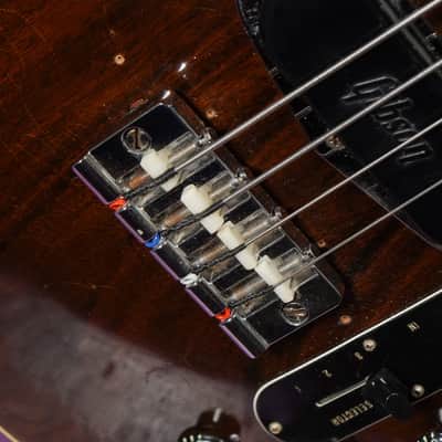 1970 Gibson Les Paul Studio Electric Bass Guitar (VIDEO! Fresh Work, Ready) image 8