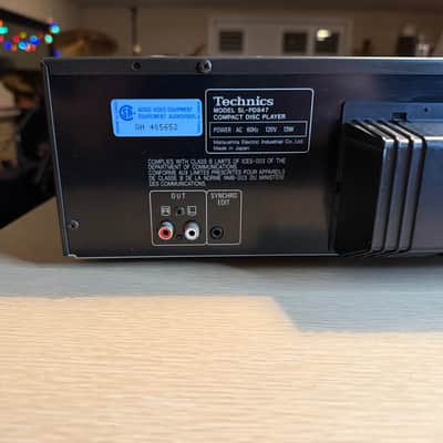 Technics SL-PD847 5 Disc Rotary Changer System CD Player Tested Works 🔥🎶 image 8