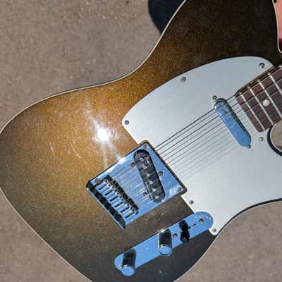 Fender American Ultra telecaster - Texas Tea image 1