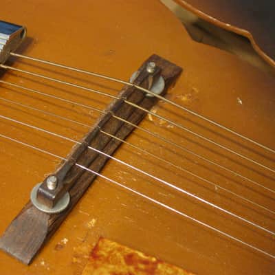 Nice Vintage Kay Archtop Acoustic Guitar Quality Guitar 1950s image 21