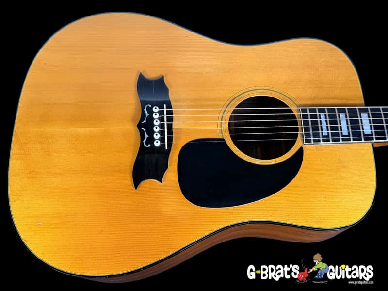 1974 Gibson Heritage Custom Acoustic ~ Natural image 1