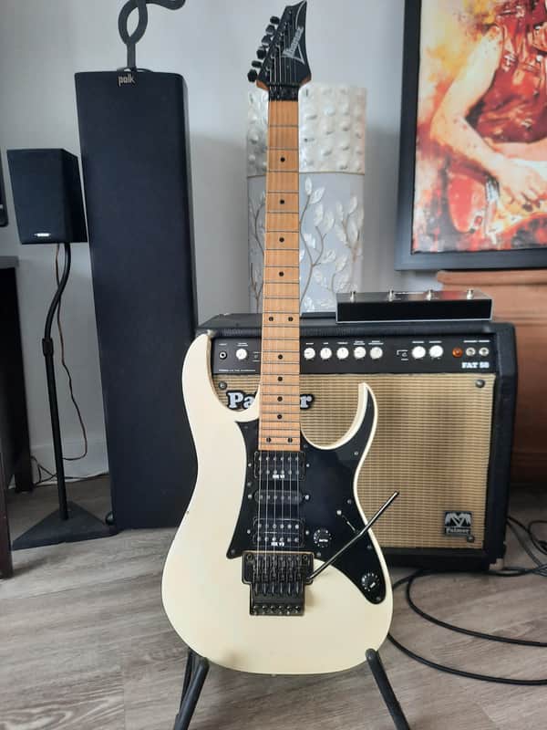 【wataru】Ibanez RG550 1992年製 1992 Ibanez RG550 Purple Neon Guitar MIJ FujiGen - Roadhouse