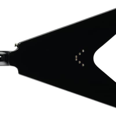 Epiphone Flying V Electric Guitar Ebony Black image 6