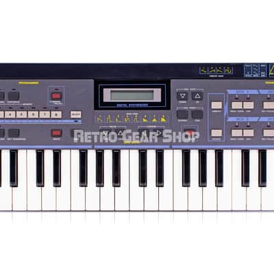 Casio CZ-101 49-Key Vintage Digital Keyboard Synthesizer CZ101 + EZ-CZ Cartridge + Manual image 2