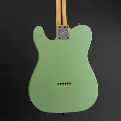 2018 Fender American Performer Telecaster Satin Surf Green image 5