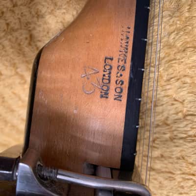 Hawkes & Son 5 string banjo 1930s natural image 3
