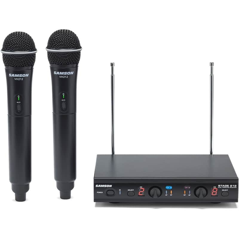 SAMSON STAGE 212-E VHF Dual Handheld System image 1