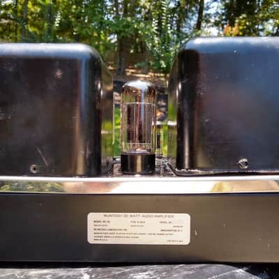 Vintage 1955 McIntosh MC-30 Monoblock Tube Power Amplifier image 2