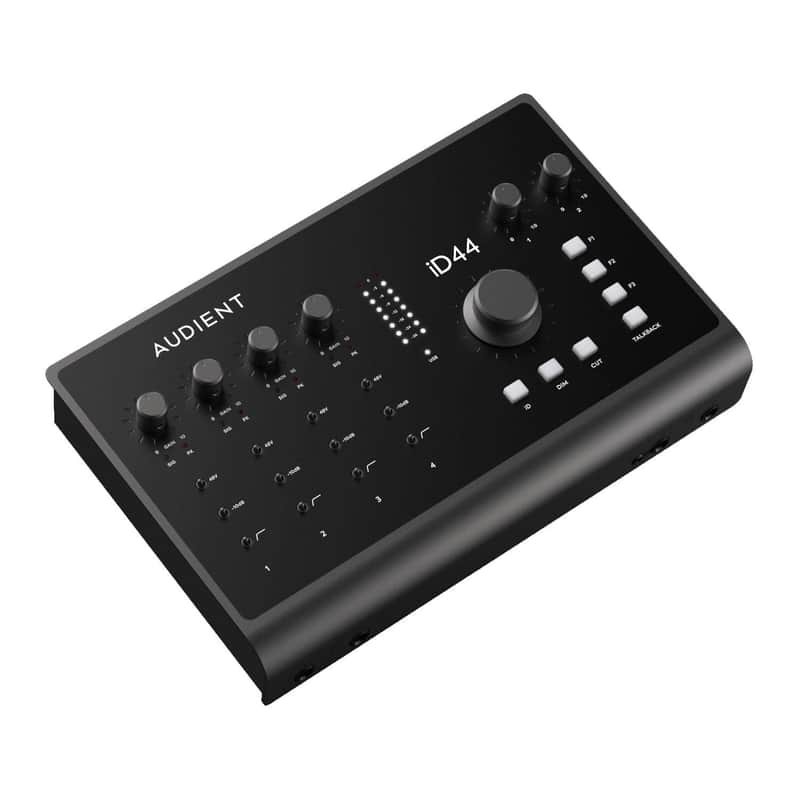 Audient iD44 MkII 20×24 USB Audio Interface, Presonus HD9 Bundle image 1