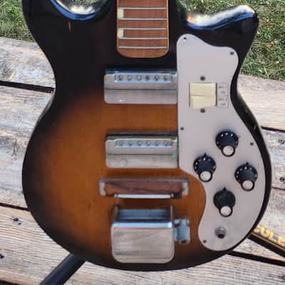 RARE! Teisco MJ-2L Sunburst StarWay 1960s Japan image 2