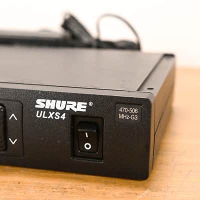 Shure ULXS24/58 Handheld Wireless System - G3 Band: 470-506 MHz CG010X4 image 4