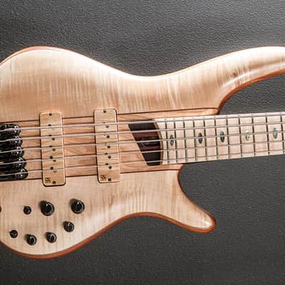 Ibanez SR5FMDX2 Bass - Natural Low Gloss image 1