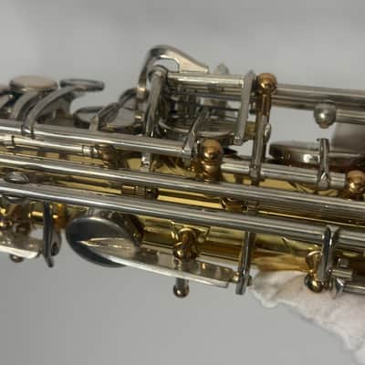 Straight Alto Saxophone LA Sax Lilttle Use Plays Perfectly image 7