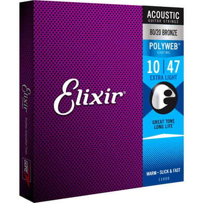 Elixir 11000 ACOUSTIQUE POLYWEB XL 10-47 image 1