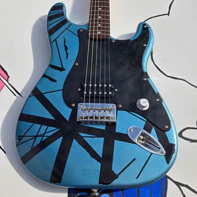 Squier Stratocaster Bullet EVH tribute image 7
