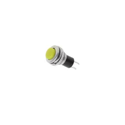 Guitar Momentary Kill Switch Yellow Momentary Push Button 10MM Flush Mount 4.1mm with 14" 22Ga wire image 12