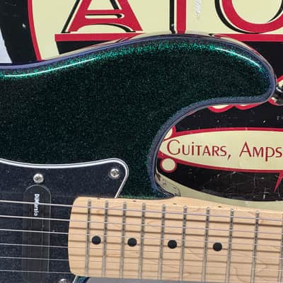 Fender Special Edition FSR Flip Flop Standard Stratocaster Guitar - upgraded! 2004 - Green-Blue image 3