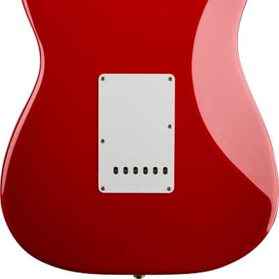 Fender Eric Clapton Stratocaster Electric Guitar Maple FB, Torino Red image 3