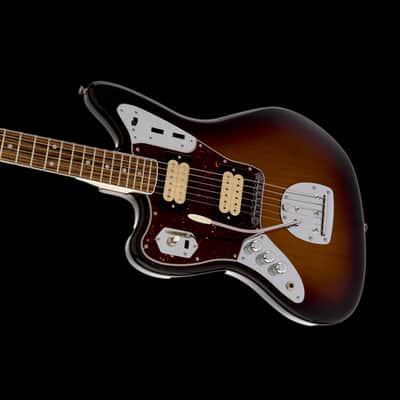 Fender Artist Series Kurt Cobain Jaguar Left-Handed 3-Color Sunburst with Case image 4
