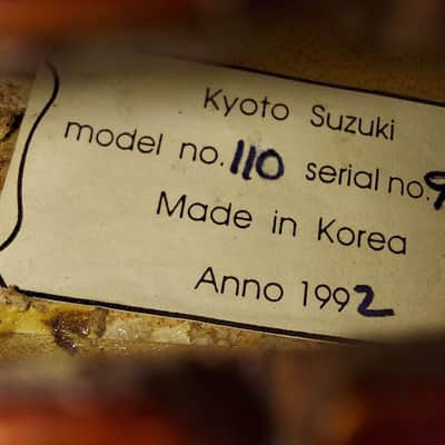 Kyoto Suzuki 110 size 1/4 violin, Korea 1992, case&bow, Very Good Condition image 2