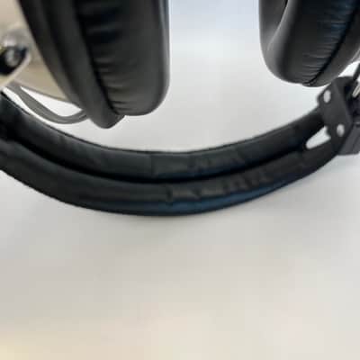HP-101 Vintage Stereo Headphones Cream White Retro Over Ear Made in Japan image 8