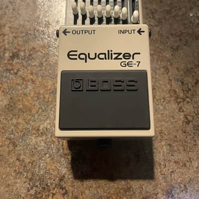 Boss GE-7 Equalizer (Black or Silver Label) 1997 - Present - Grey image 1