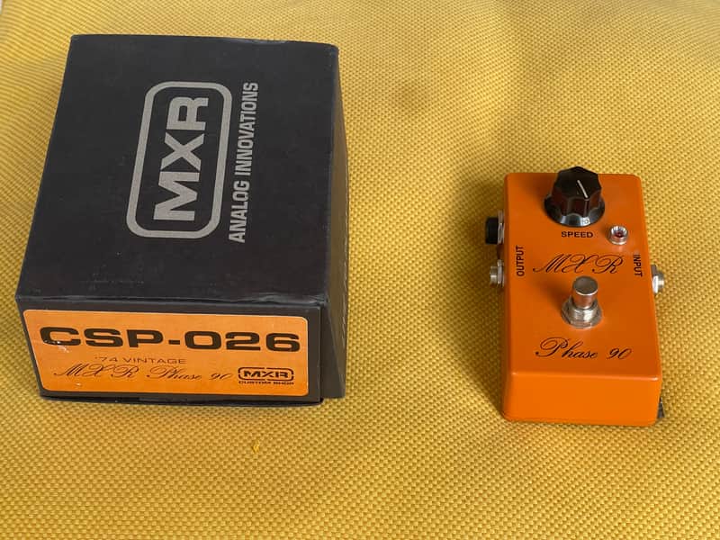 MXR CSP026 '74 Vintage Script Phase 90 2008 - Present - Orange image 1