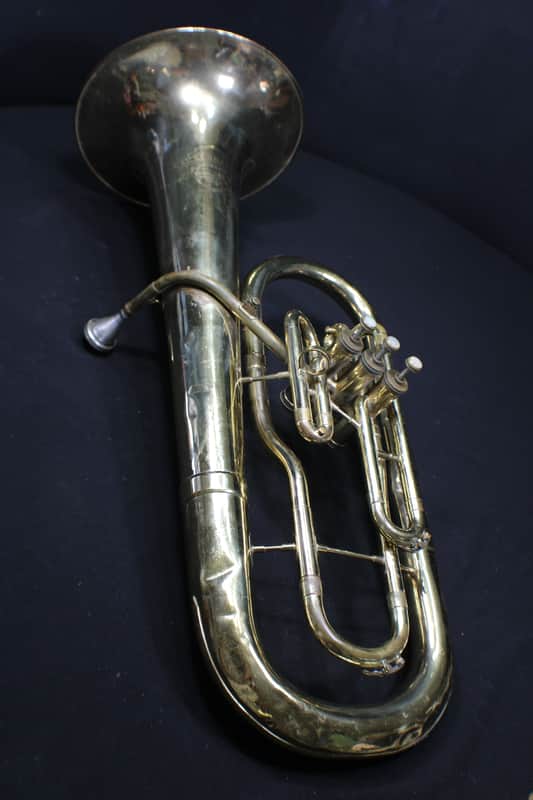 F.E. Olds Baritone (Euphonium) Upright Concert Style Works Great & Complete with Mouthpiece image 1