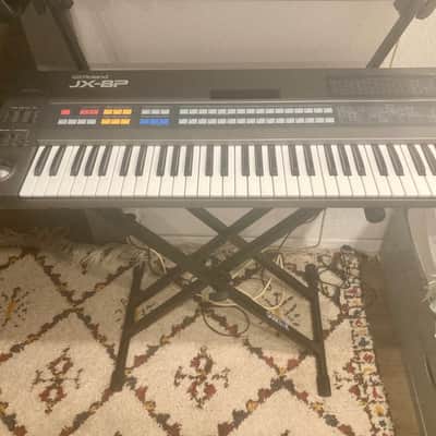 Roland JX-8P 61-Key Polyphonic Synthesizer 1984 - 1986 - Black