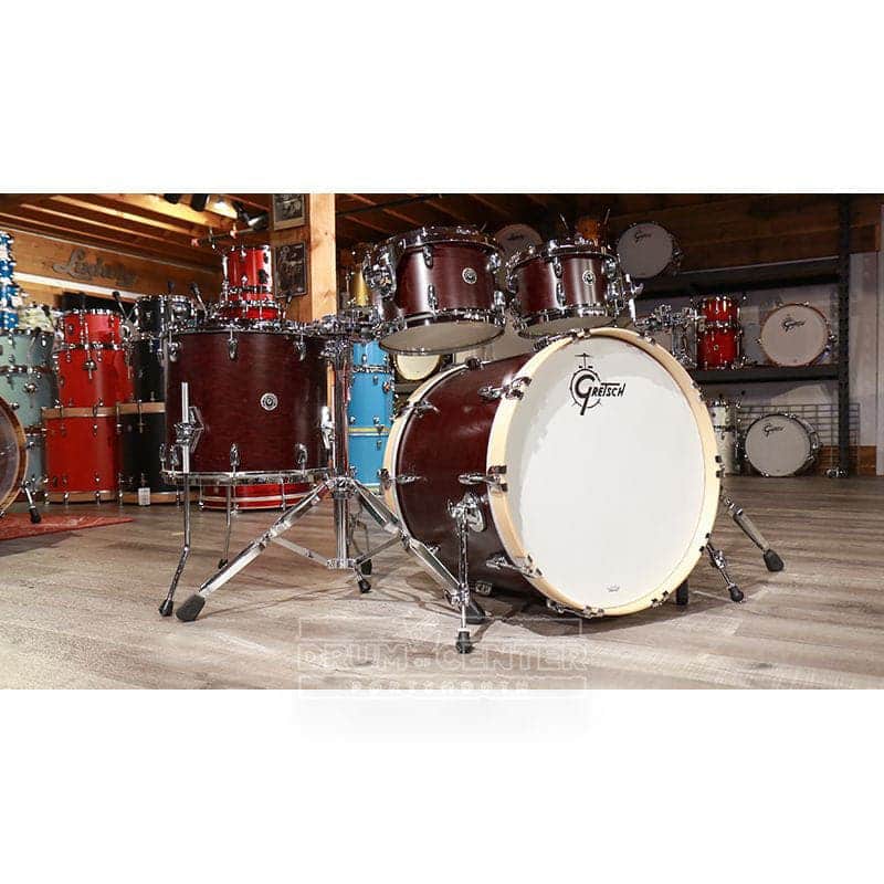 Gretsch Brooklyn 4pc Euro Drum Set Satin Walnut image 1